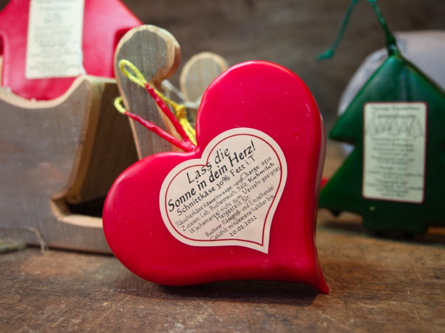 Räucherfigur HERZ 140g MHD 20.02.2026 ***VALENTINSTAG-IDEE***