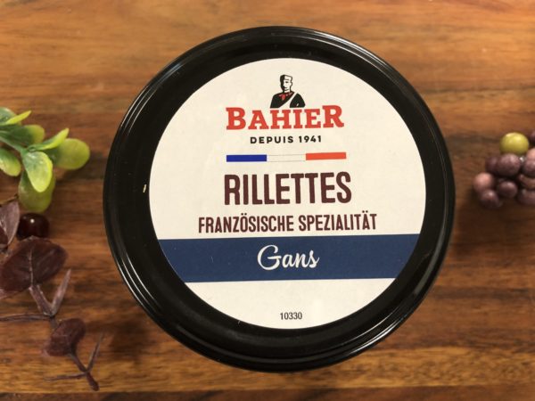 Gänse-Rilettes Französische Spezialität 180g im Glas – Bild 2