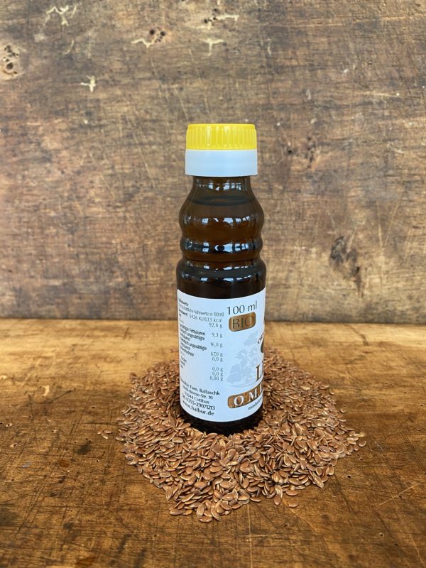 Leinöl Balbur BIO 100ml – Bild 2